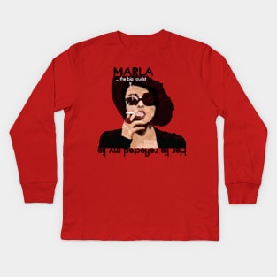 Marla Fight Club Kids Long Sleeve T-Shirt